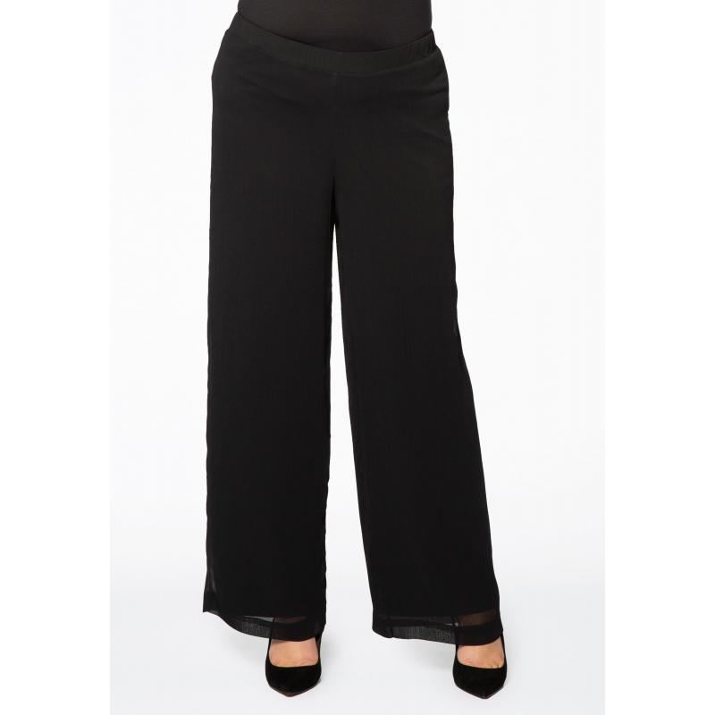 Broek pantalon VOILE 38/40 blue